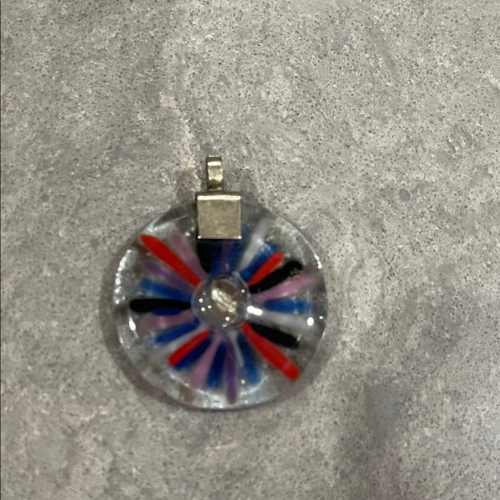 Colorful Glass Pendant